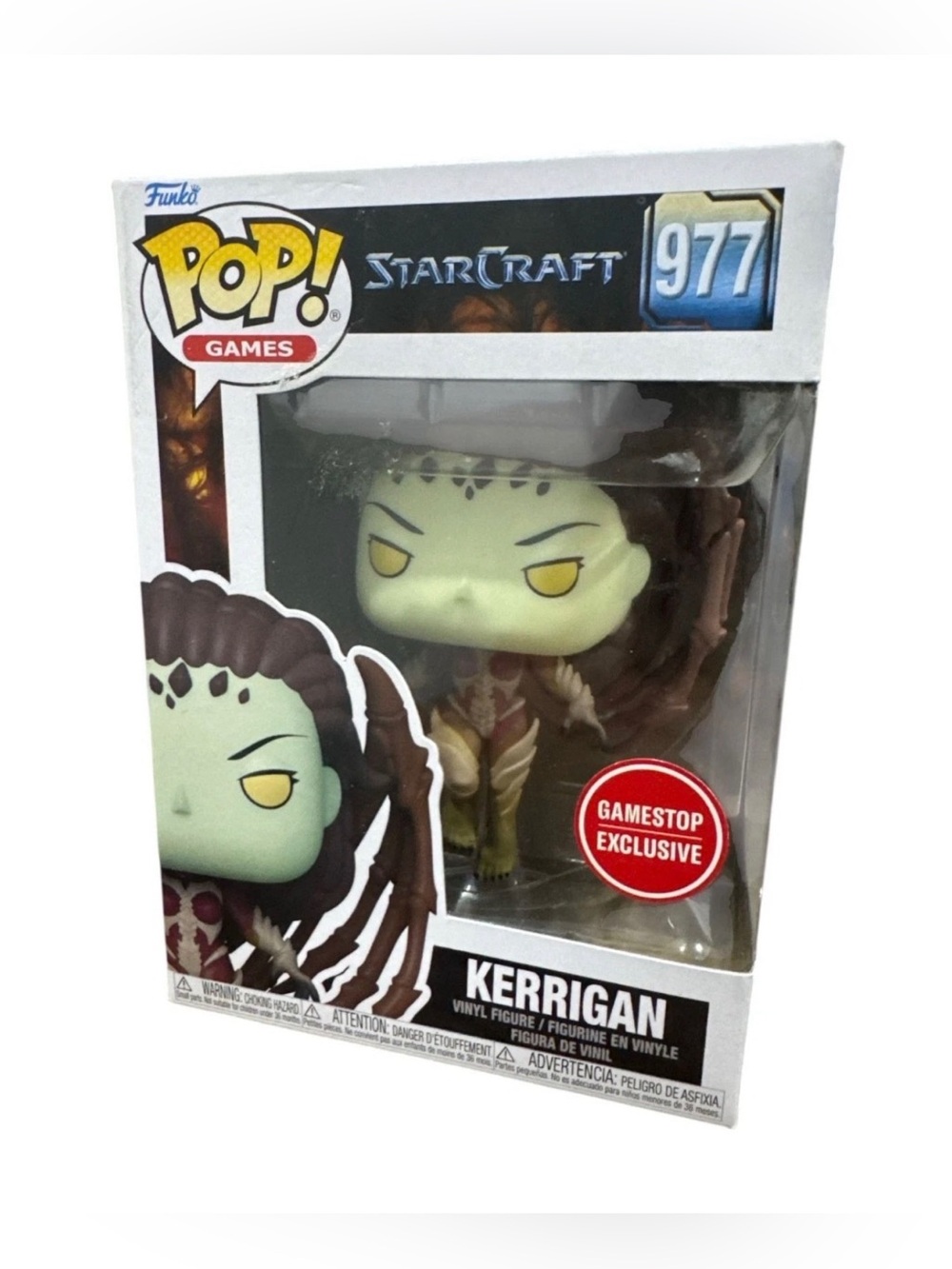 Funko Pop! Games StarCraft #977 Kerrigan Vinyl Figure Gamestop Exclusive